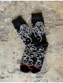 CALCETINES DEARMEN BUFIT ILUSTRACION NEGRO/BLANCO