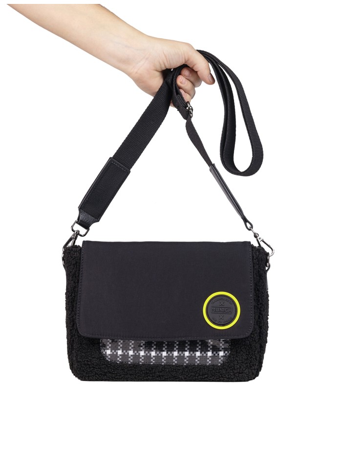 BOLSO MUNICH 7113135-MESSENGER DEEP BLACK